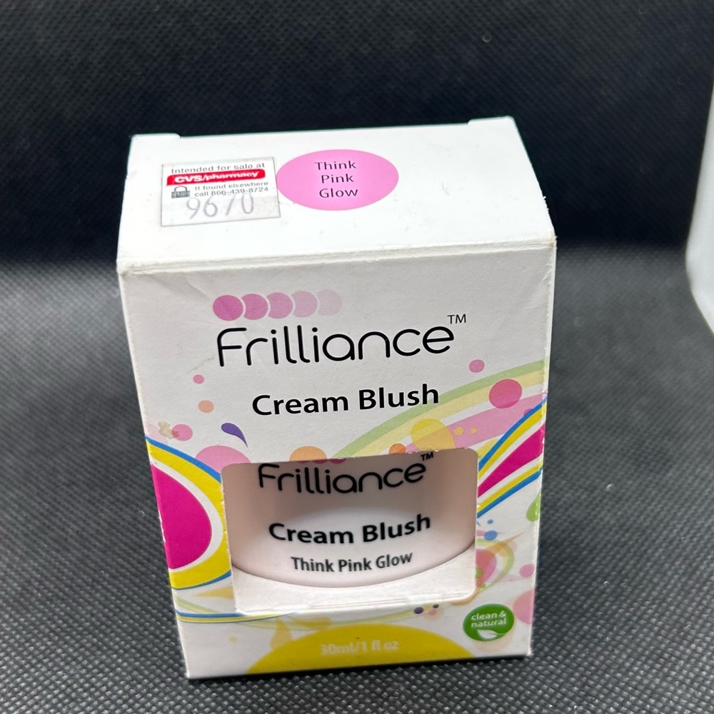 Frilliance Hydrating Cream Blush Think Pink Glow Tint 1fl Oz/30ml